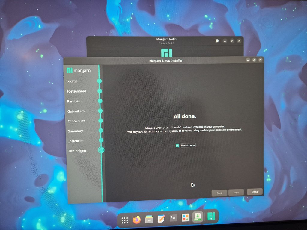 Installation complete